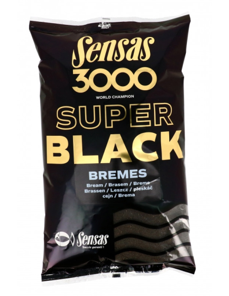 Zanęta SENSAS 3000  Super Black Bremes 1kg SENSAS - 1