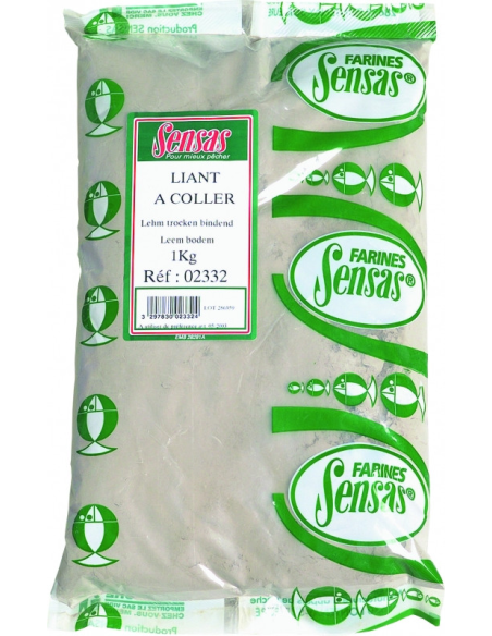 Klej SENSAS Liant a Coller Gris 1kg SENSAS - 1