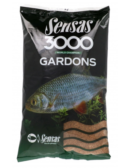 Zanęta SENSAS 3000 Gardons 1kg SENSAS - 1 Zanęta SENSAS 3000 Gardons 1kg SENSAS - 1