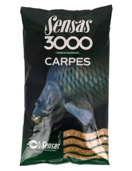 Zanęta SENSAS 3000  Carpes 1kg SENSAS - 1 Zanęta SENSAS 3000  Carpes 1kg SENSAS - 1