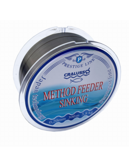 Żyłka CRALUSSO Method Feeder Sinking 300m 0.25mm CRALUSSO - 1 Żyłka CRALUSSO Method Feeder Sinking 300m 0.25mm CRALUSSO - 1