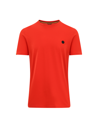 Koszulka Guru Semi Logo Tee Red - rozmiar S