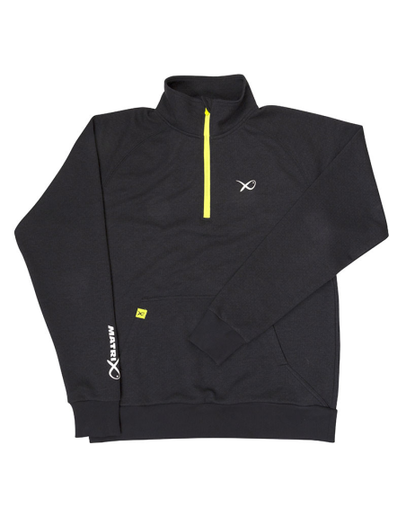 Bluza Matrix Minimal Black/Marl 1/4 Zip Sweater S MATRIX - 2