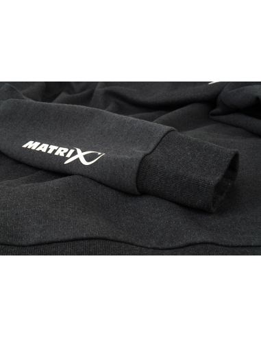 Bluza Matrix Minimal Black/Marl Hoody M MATRIX - 4
