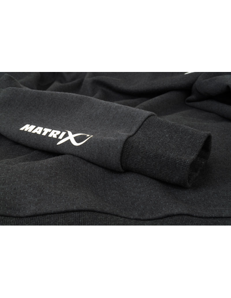 Bluza Matrix Minimal Black/Marl Hoody M MATRIX - 4