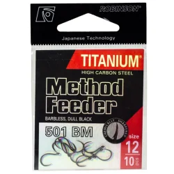 Haczyki ROBINSON Titanium Method Feeder 501 12 ROBINSON - 1