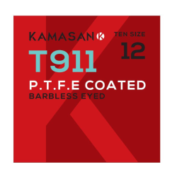Haczyki Kamasan T911 P.T.F.E Barbless Eyed 18 KAMASAN - 1