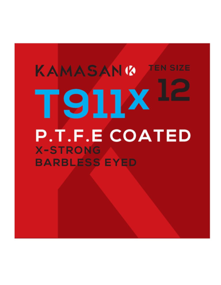 Haczyki Kamasan T911 X-Strong P.T.F.E 12 KAMASAN - 1