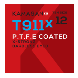 Haczyki Kamasan T911 X-Strong P.T.F.E 18 KAMASAN - 1