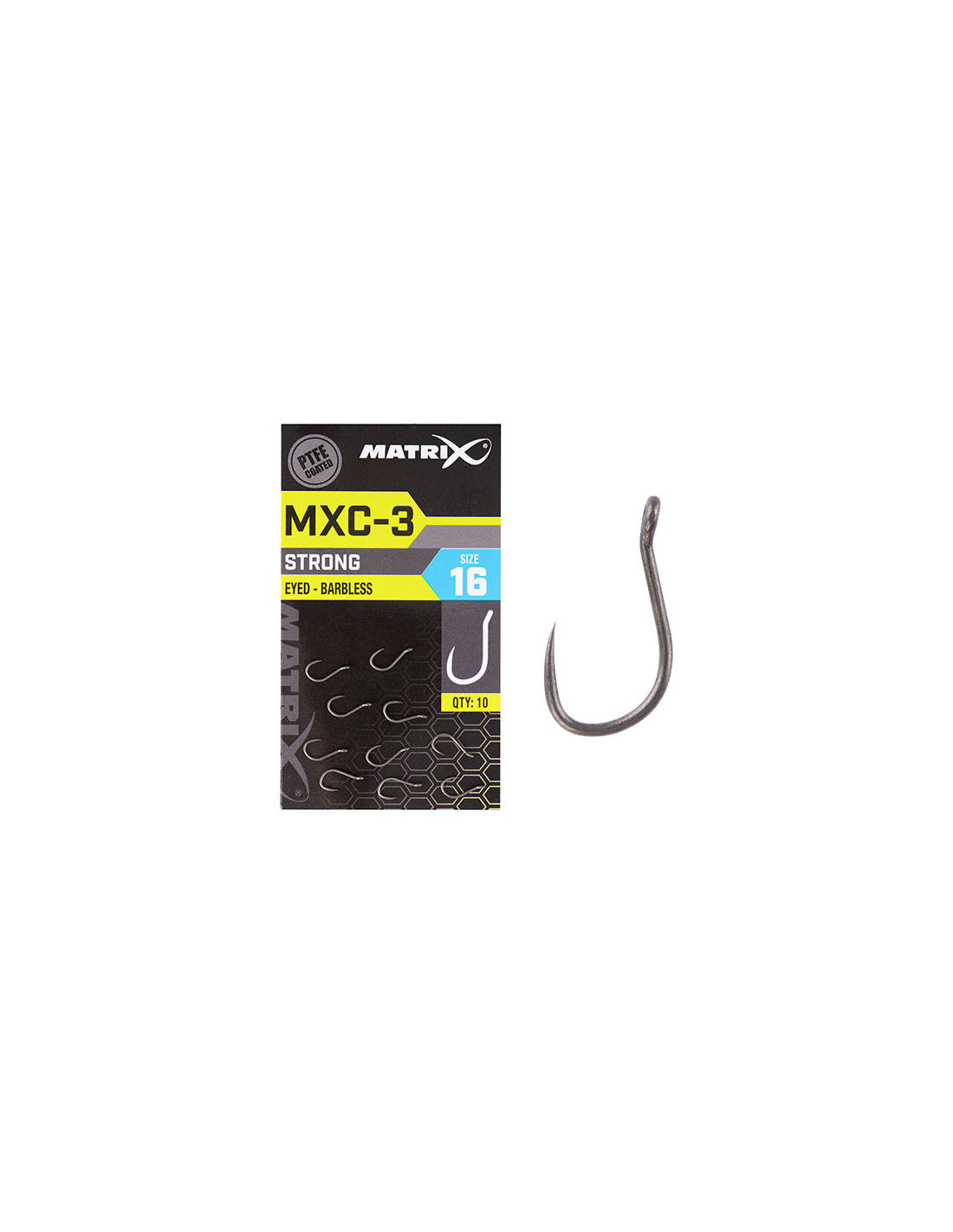 Matrix MXC-3 Fascia Per Esche 15 Cm | Per Pellet E Boilies | Con Gancio Rivestito PTFE | Legata A Manico Da Jamie Hughes