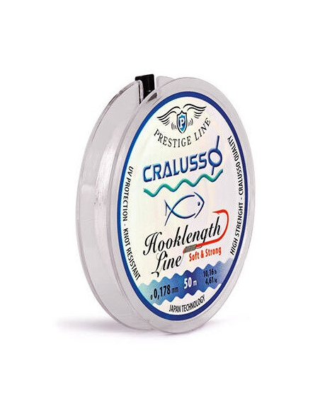 Żyłka CRALUSSO Prestige Hooklenght 50m 0.123mm CRALUSSO - 1
