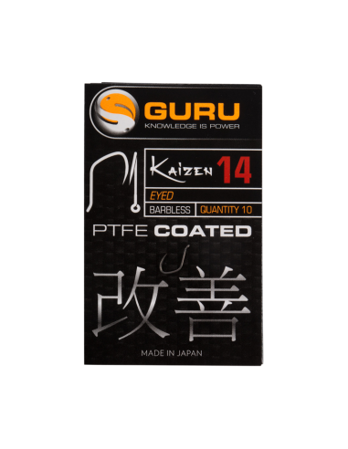 Haczyki Guru Kaizen Barbless Eyed 16 GURU - 2