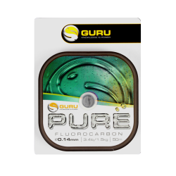 Guru Pure Fluorocarbon 50m 0.14mm GURU - 1 2