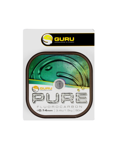 Guru Pure Fluorocarbon 50m 0.14mm GURU - 2