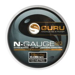 Żyłka Guru N-Gauge Pro 100m 0.10mm GURU - 1