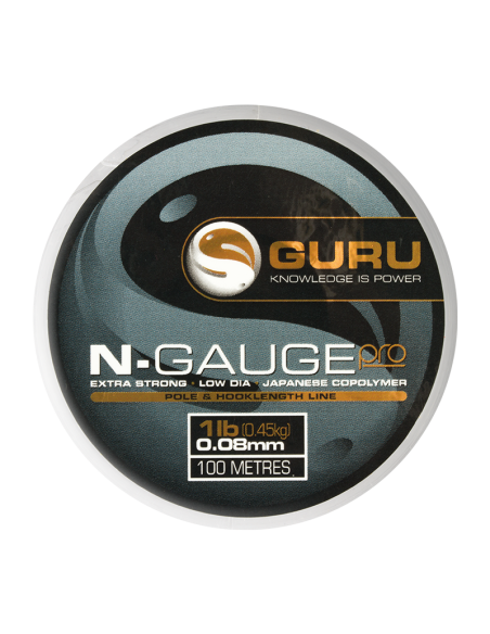 Żyłka Guru N-Gauge Pro 100m 0.10mm GURU - 1
