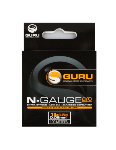 Żyłka Guru N-Gauge Pro 100m 0.09mm GURU - 2