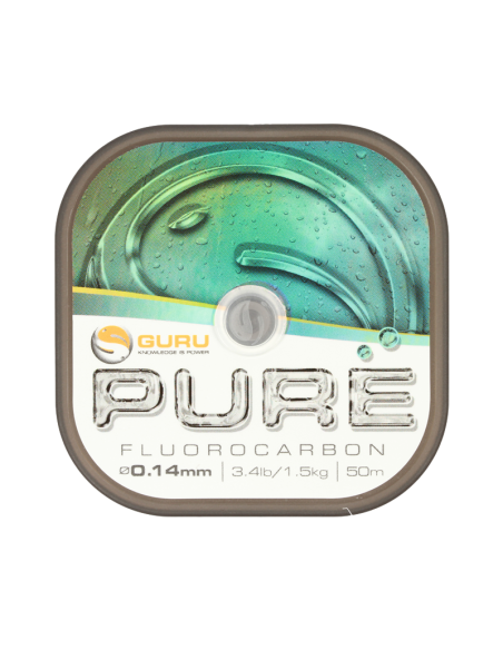 Guru Pure Fluorocarbon 50m 0.25mm GURU - 2