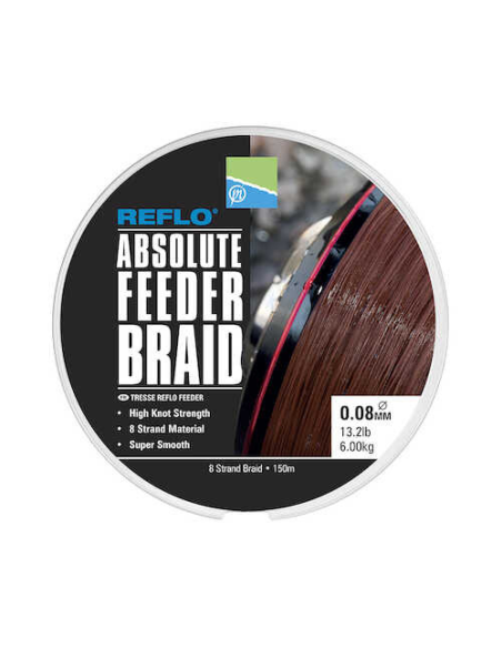Plecionka Preston Reflo Absolute Feeder Braid 150m 0,10mm PRESTON - 1