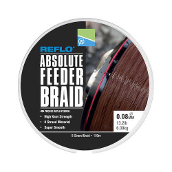 Plecionka Preston Reflo Absolute Feeder Braid 150m 0,08mm PRESTON - 1