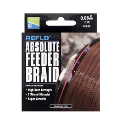 Plecionka Preston Reflo Absolute Feeder Braid 150m 0,08mm PRESTON - 1 2