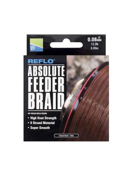 Plecionka Preston Reflo Absolute Feeder Braid 150m 0,08mm PRESTON - 2
