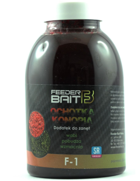 Zalewa Feeder Bait F1 Ochotka Konopia 250ml FEEDER BAIT - 1 Zalewa Feeder Bait F1 Ochotka Konopia 250ml FEEDER BAIT - 1