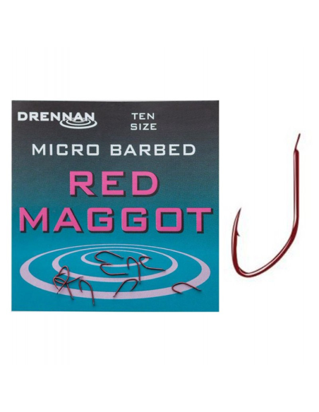 Haczyki DRENNAN Red Maggot 20 DRENNAN - 1