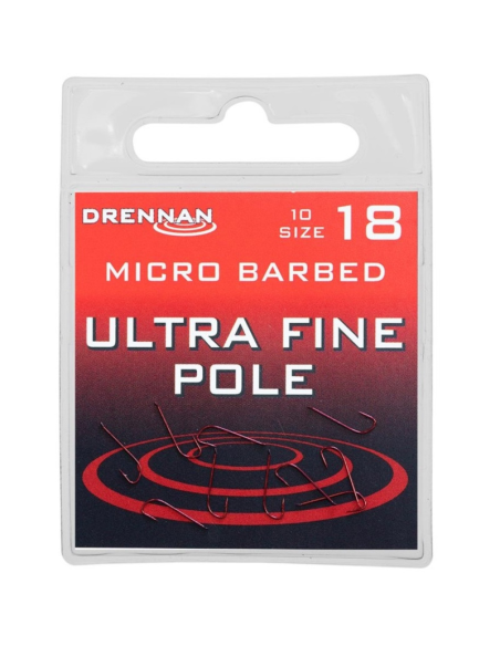 Haczyki Drennan Ultra Fine Pole 18 DRENNAN - 1