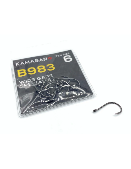 Haczyki KAMASAN B983 Eyed 12 KAMASAN - 1