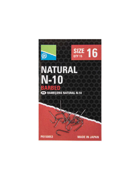 Haczyki Preston Natural N-10 18 PRESTON - 1