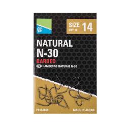 Haczyki Preston Natural N-30 14 PRESTON - 1