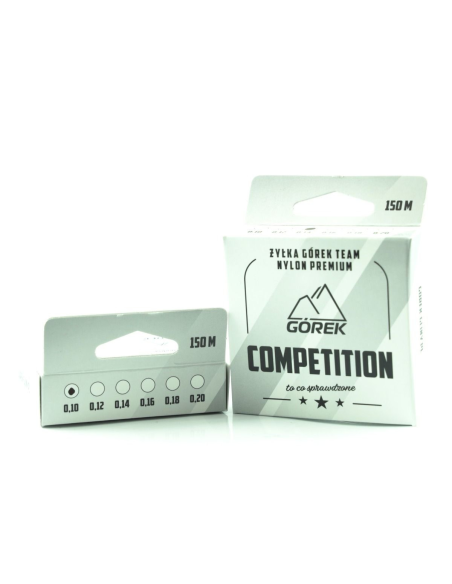 Żyłka GÓREK Competition Premium 150m 0.14mm GÓREK - 1 Żyłka GÓREK Competition Premium 150m 0.14mm GÓREK - 1