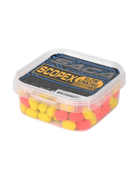 Dumbells Saga Slow Sinking Scopex 10mm CRESTA - 1