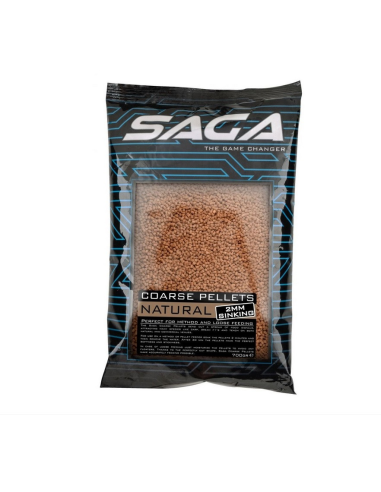 Pellet Saga Coarse Natural 8 mm 700g