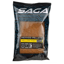 Pellet Saga Yellow Fish Micro 2mm 700g CRESTA - 1