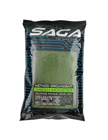 Zanęta Saga Green Monster 900g CRESTA - 1