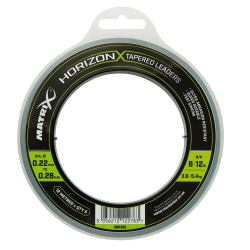 Strzałówka Matrix Horizon X Tapered Leaders 0.22 - 0.28mm MATRIX - 1