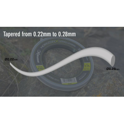 Strzałówka Matrix Horizon X Tapered Leaders 0.22 - 0.28mm MATRIX - 1 2