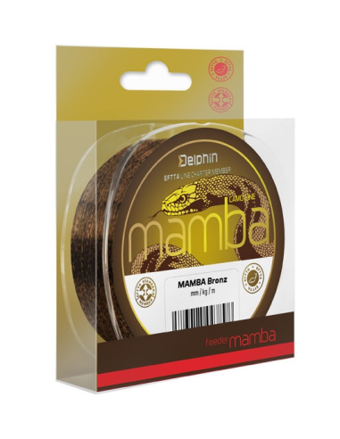 Żyłka Delphin MAMBA Feeder Bronz 0.16mm 200m