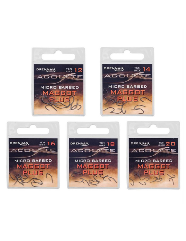 Haczyki Drennan ACOLYTE MAGGOT PLUS Nr 12 DRENNAN - 2