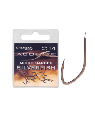 Haczyki Drennan ACOLYTE SILVERFISH Nr 20