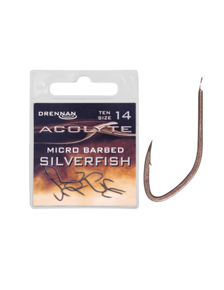 Haczyki Drennan ACOLYTE SILVERFISH Nr 18 DRENNAN - 1