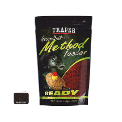 Zanęta Traper Method Feeder Ready Halibut Black 750g TRAPER - 1