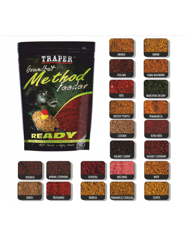 Zanęta Traper MF Ready Czosnek 750g