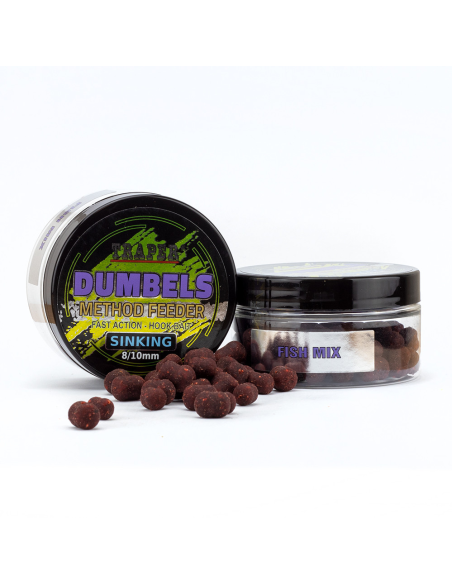 Dumbels Traper MF Sinking 8-10mm 50g Fish Mix TRAPER - 1
