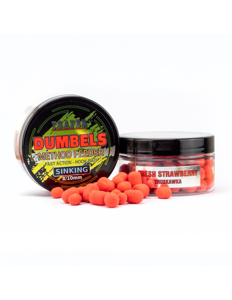 Dumbels Traper MF Sinking 8-10mm 50g Truskawka TRAPER - 1