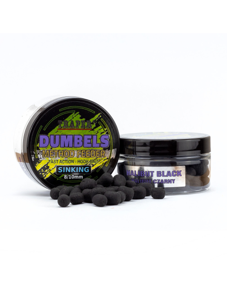 Dumbels Traper MF Sinking 8-10mm 50g Halibut Black TRAPER - 1
