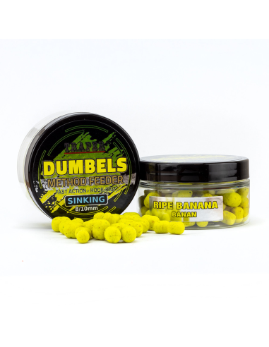 Dumbels Traper MF Sinking 8-10mm 50g Banan