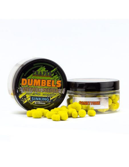 Dumbels Traper MF Sinking 8-10mm 50g Panettone TRAPER - 1